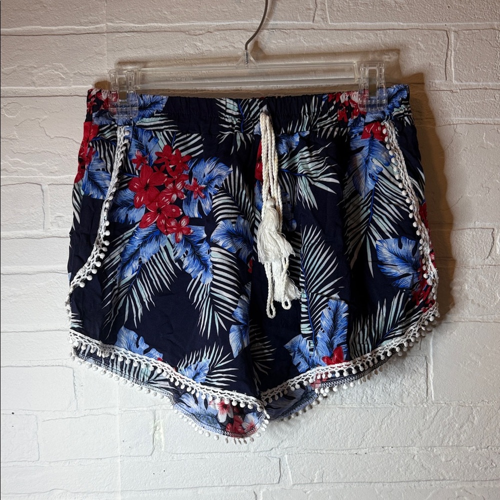 Floral Print Women's Shorts
